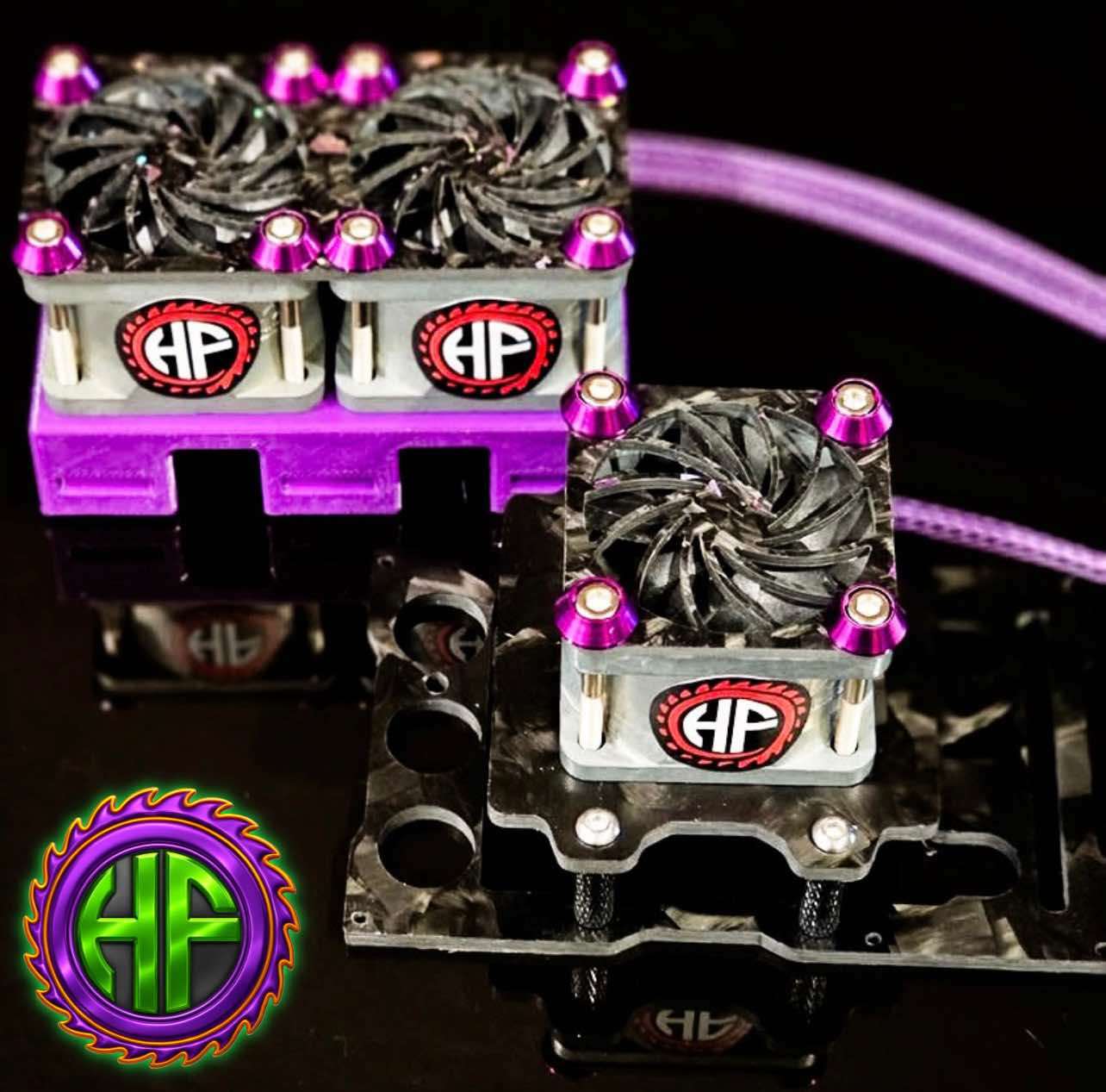 Castle Creations Cobra 5 XLX2 & Twin 56mm Motor Fan Kit