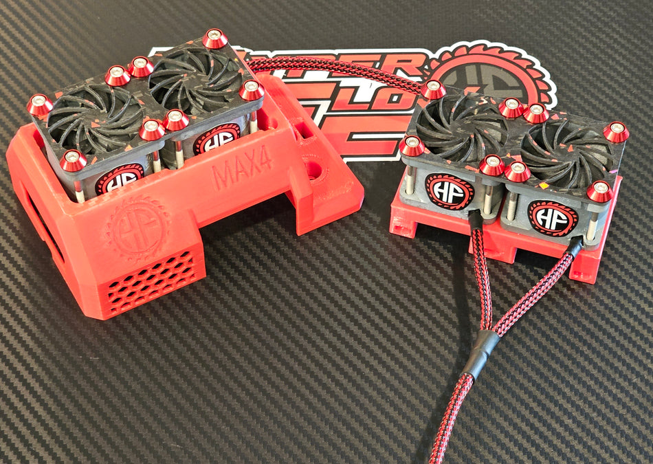 Hobbywing Max4 Twin ESC & Twin Motor Fans