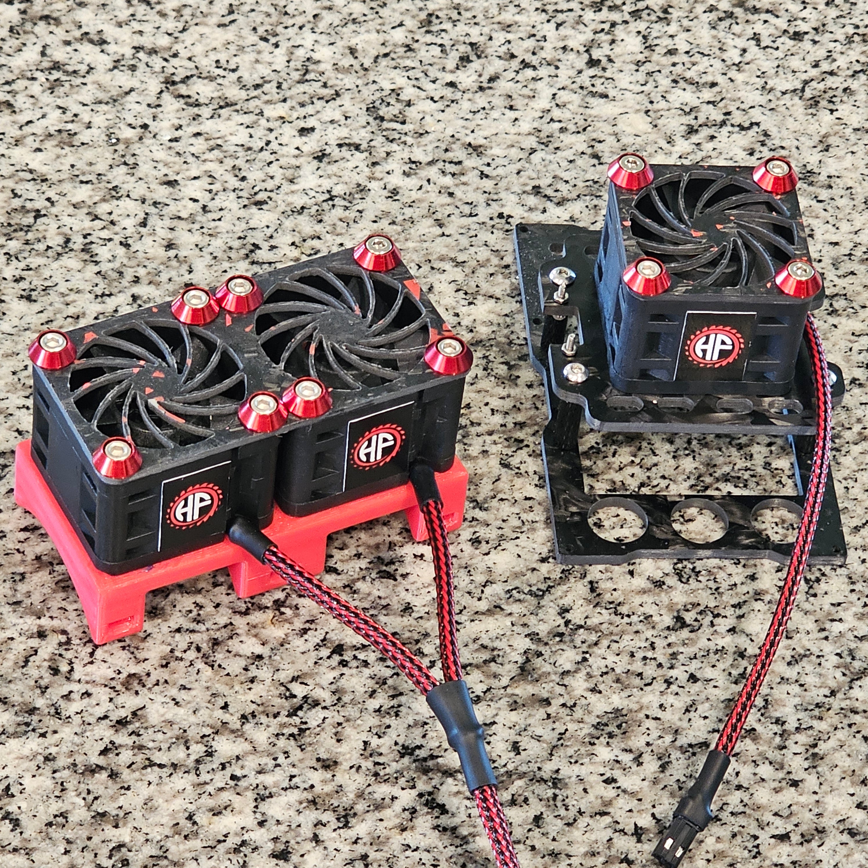 Castle Creations Cobra 5 XLX2 & Twin 56mm Motor Fan Kit