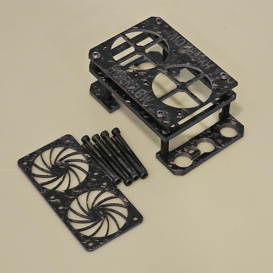 Hobbywing Max5 G2 Single & Twin Carbon Fiber Fan Mount