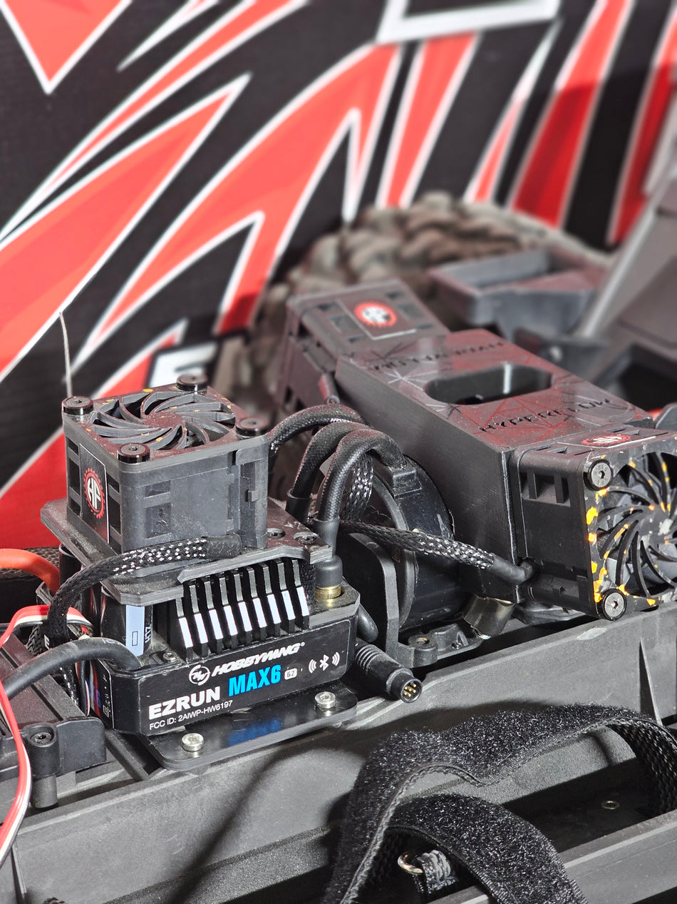 HyperFlow Fans Kit for Traxxas XRT & Hobbywing Max6 G2
