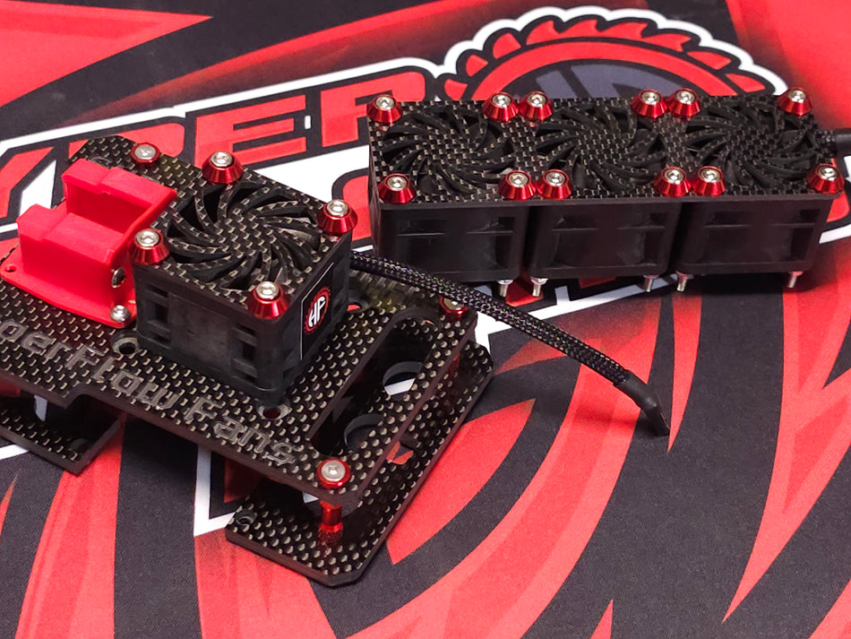 HyperFlow Fans 3s 4s & 6s Triple Fan 12v & 24v No Mount