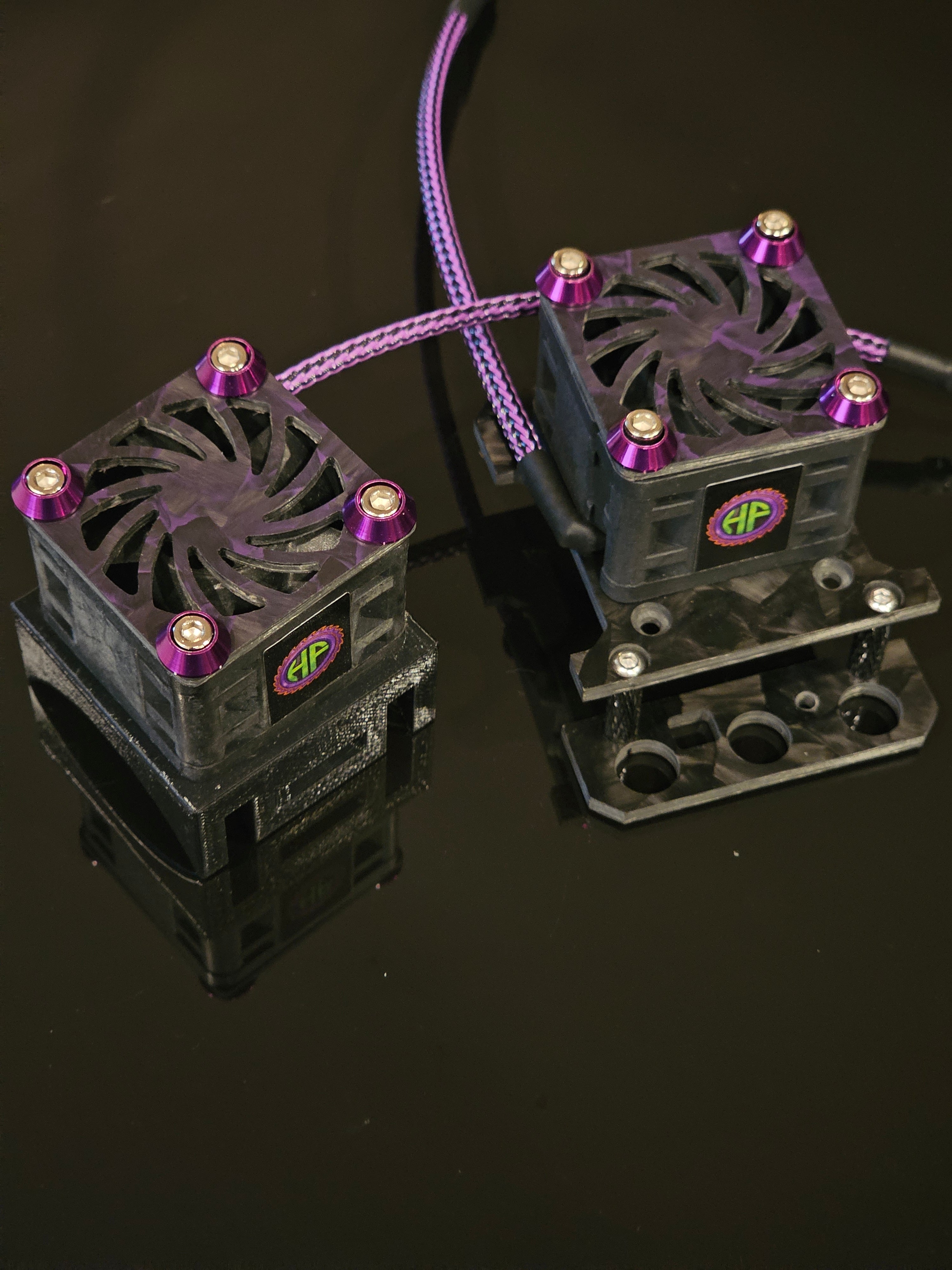 Hobbywing Max6 G2 , G1 ESC & Motor Carbon Combo Fan Kit – HyperFlow Fans