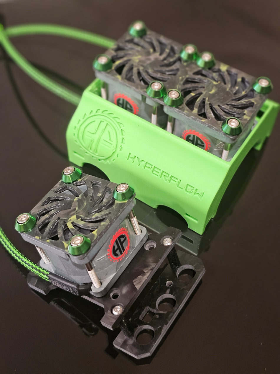 HyperFlow Fans Kit for Traxxas X-Maxx & Hobbywing Max6 G2