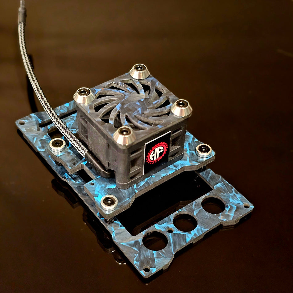 HyperFlow Fans Carbon Fiber Fan Kit for Castle Creations Cobra 5 HV