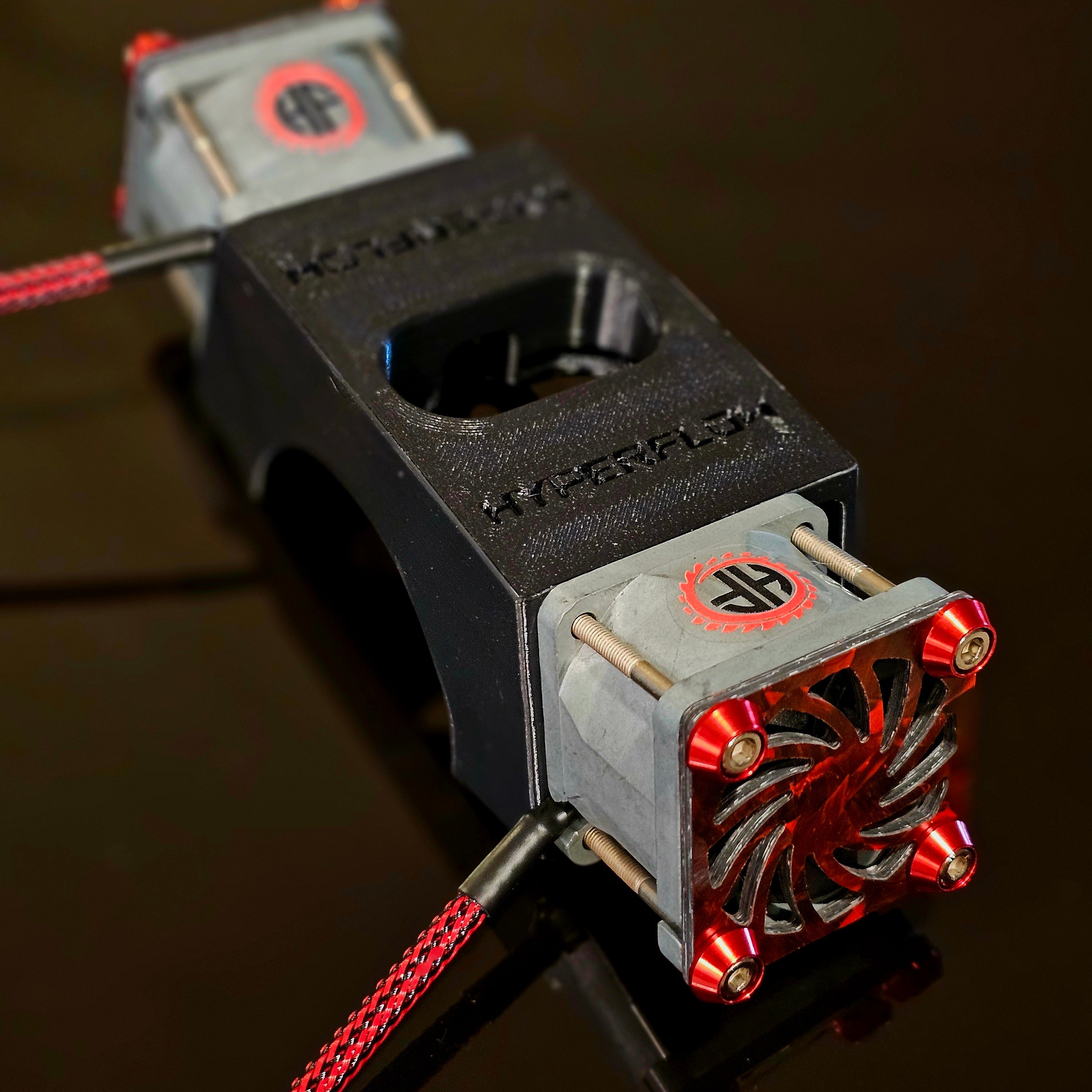 HyperFlow Fans Twin 'V8' Fan kit for the Traxxas XRT