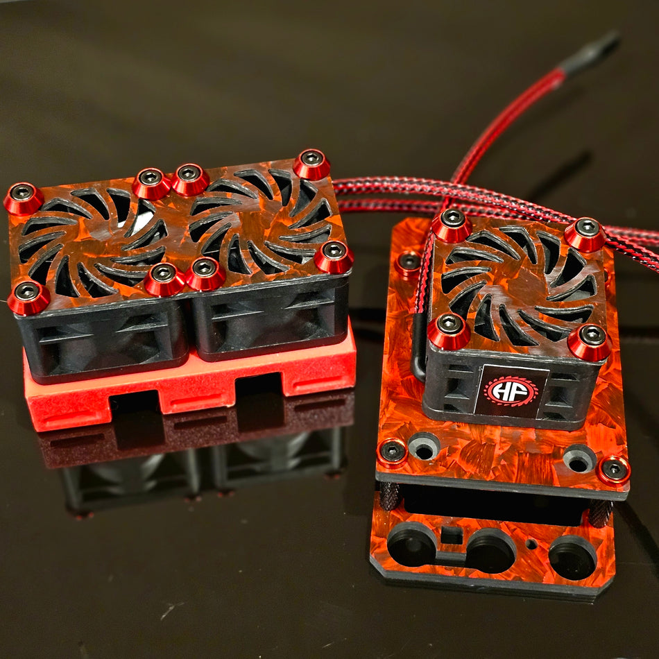 Hobbywing Max5 G2 Single ESC & Twin 56mm Motor Fan Kit