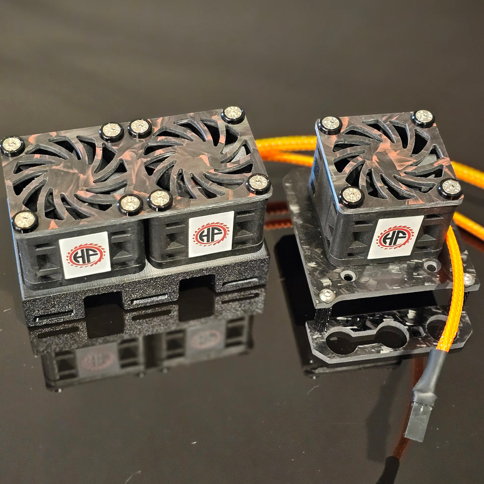 Spectrum Firma 160 Carbon & Twin Motor Fans also compatible with FACTORY ELECTRONICS LOSI DBXLE 2.0 & ARRMA 8S