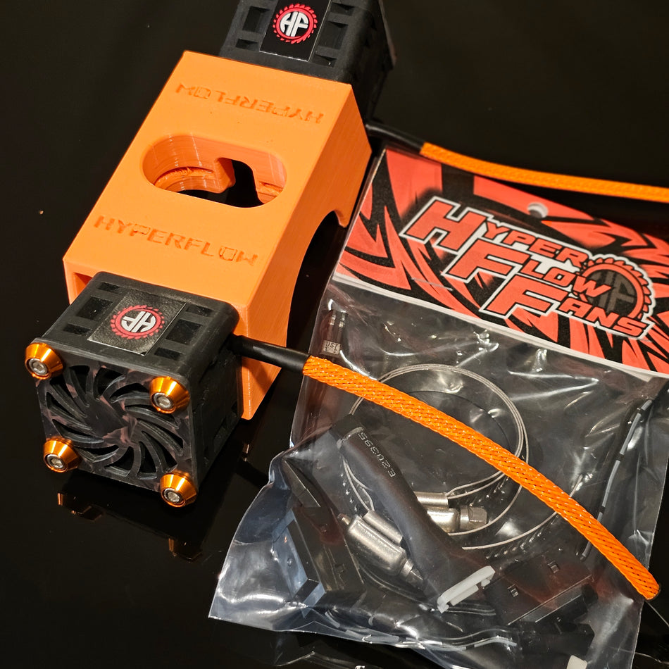 HyperFlow Fans Twin 'V8' Fan kit for the Traxxas XRT