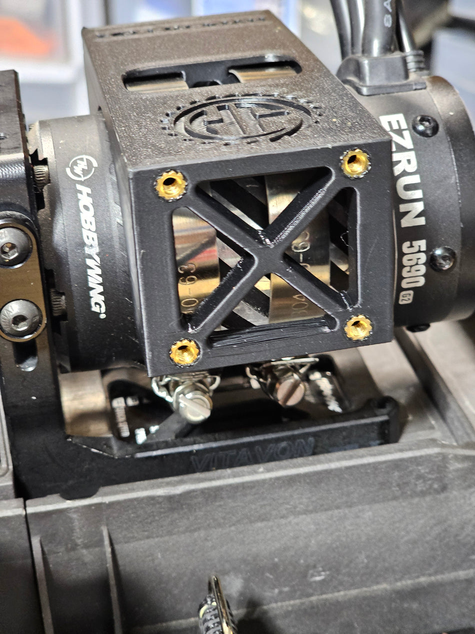 HyperFlow Fans Twin 'V8' Fan Mount for the Traxxas XRT