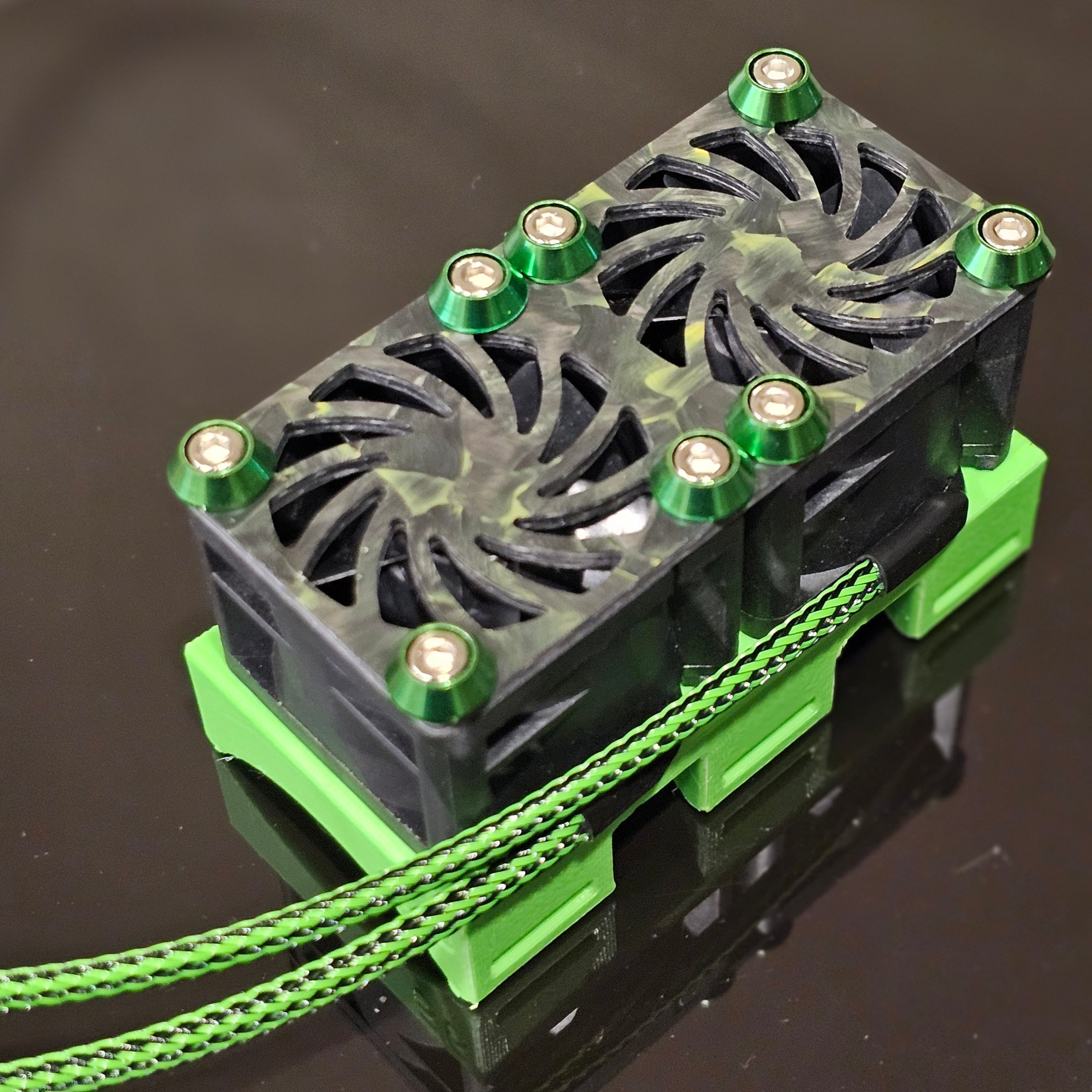 ARRMA Outcast & Kraton 8s Twin 40mm Motor Fans – HyperFlow Fans