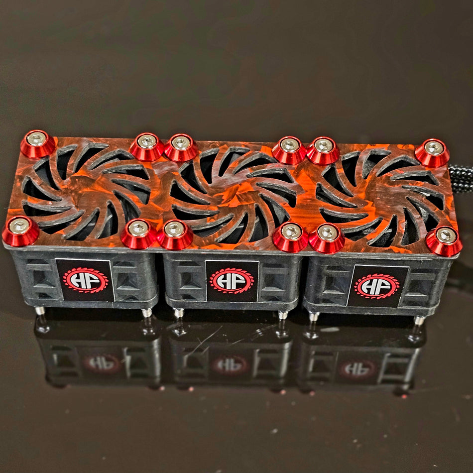 HyperFlow Fans 3s 4s & 6s Triple Fan 12v & 24v No Mount