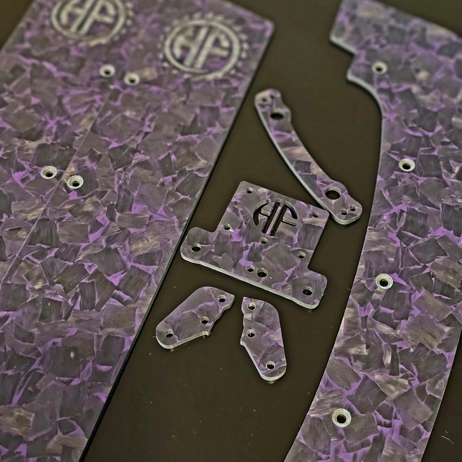 Arrma 6s On Road 6pc Carbon Fiber Kit