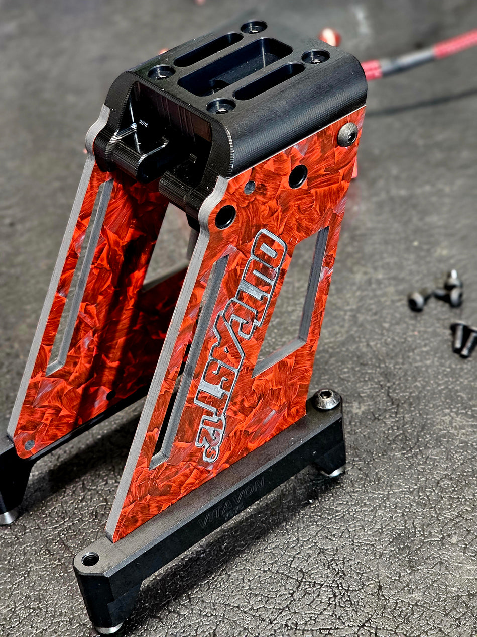 Arrma Outcast & Kraton 8s Center Tower Carbon Fiber Upgrade