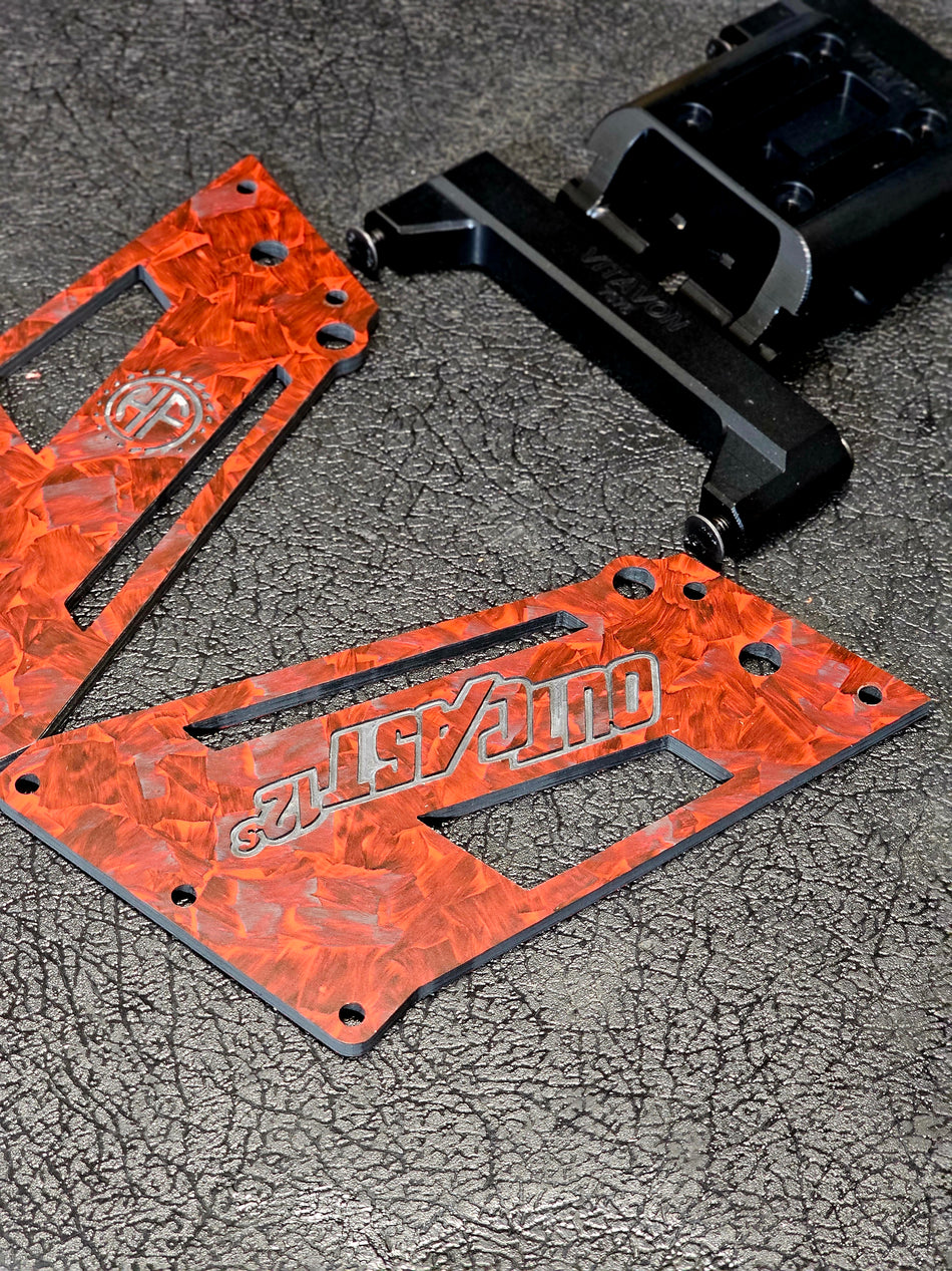 Arrma Outcast & Kraton 8s Center Tower Carbon Fiber Upgrade