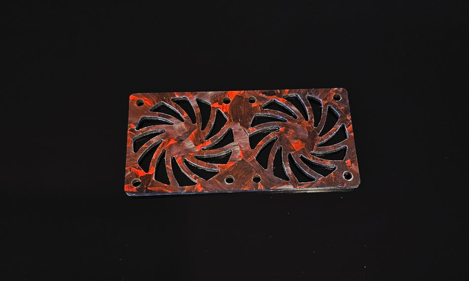 HyperFlow Fans Carbon Fiber Fan Cover Single Twin Triple