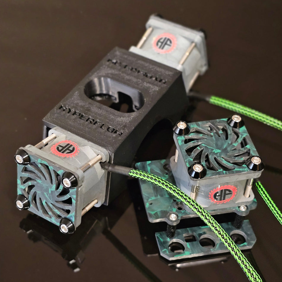 HyperFlow Fans Kit for Traxxas XRT & Hobbywing Max6 G2