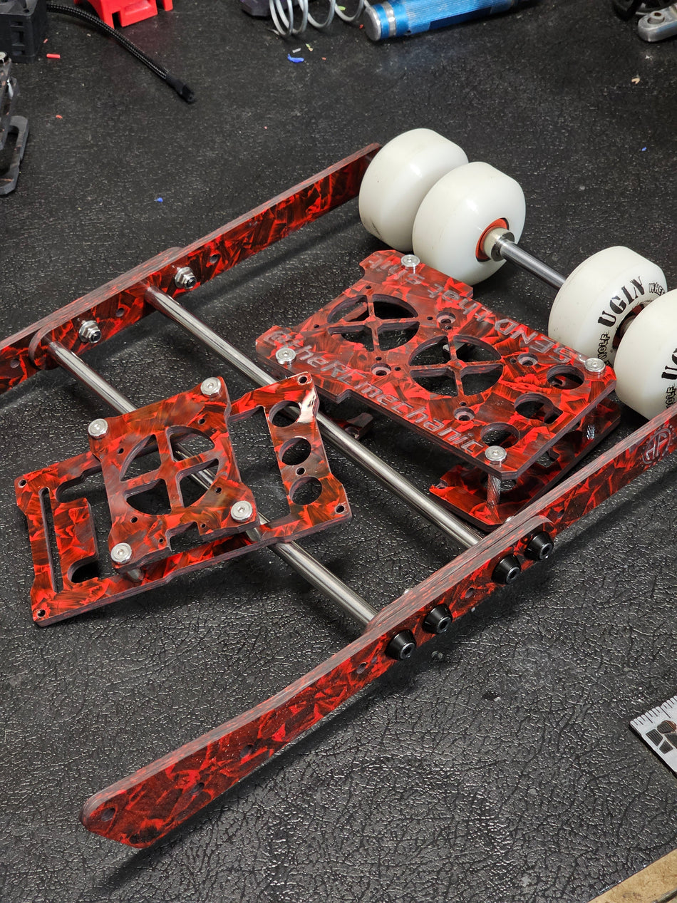 HyperFlow Fans Carbon Fiber Wheelie Bar for Primal Raminator