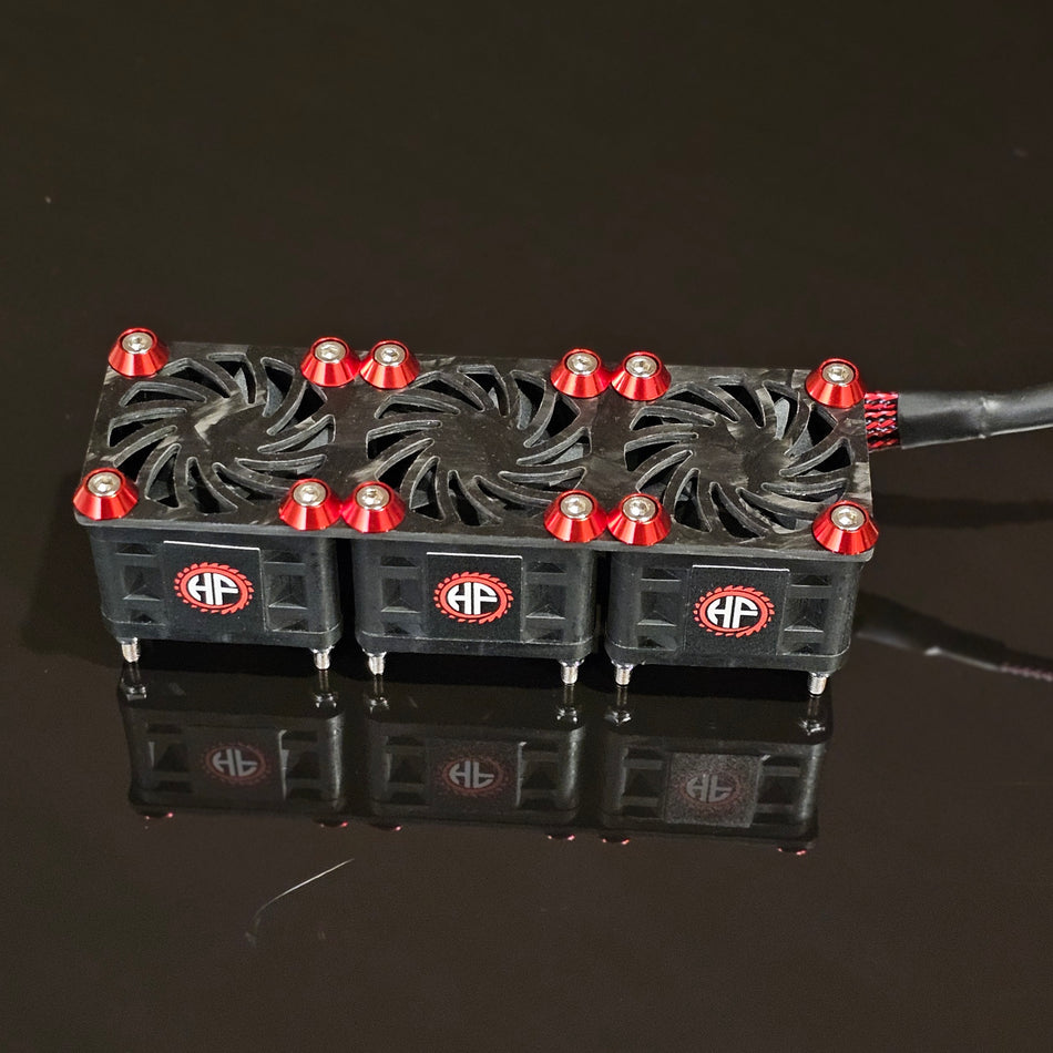HyperFlow Fans 3s 4s & 6s Triple Fan 12v & 24v No Mount