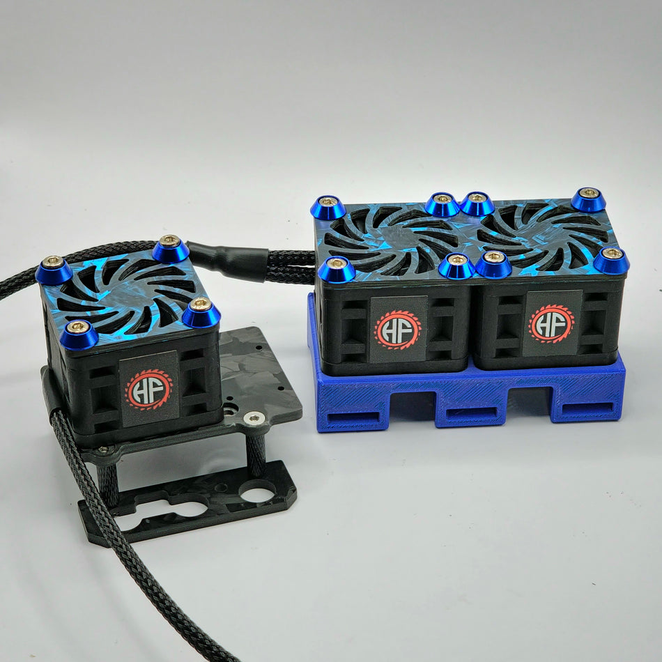 Hobbywing Max6 G2 G1 Carbon Fiber ESC & Twin Motor Fan Kit