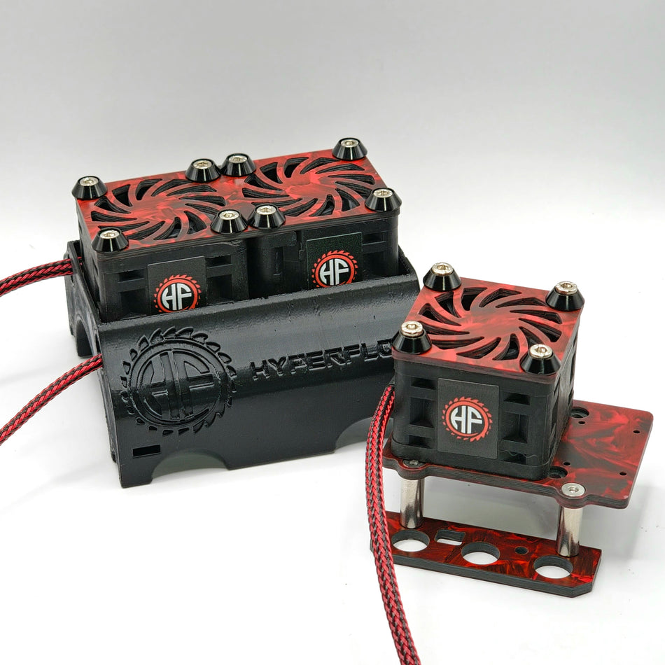 HyperFlow Fans Kit for Traxxas X-Maxx & Hobbywing Max6 G2
