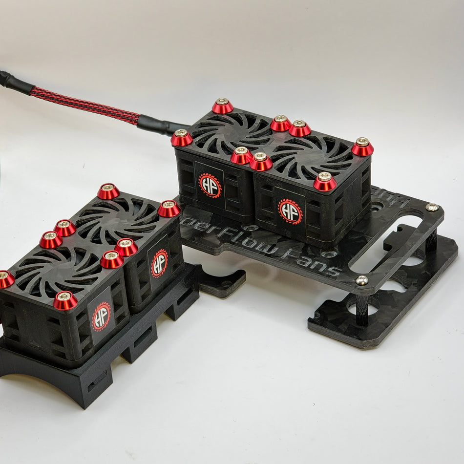 HyperFlow Fans Hobbywing Max4 Twin ESC & Twin Motor Fans