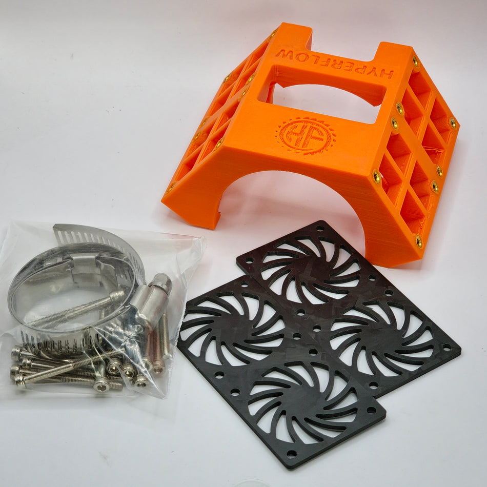 HyperFlow Fans Quad Fan 'V8' Mount for the Traxxas XRT