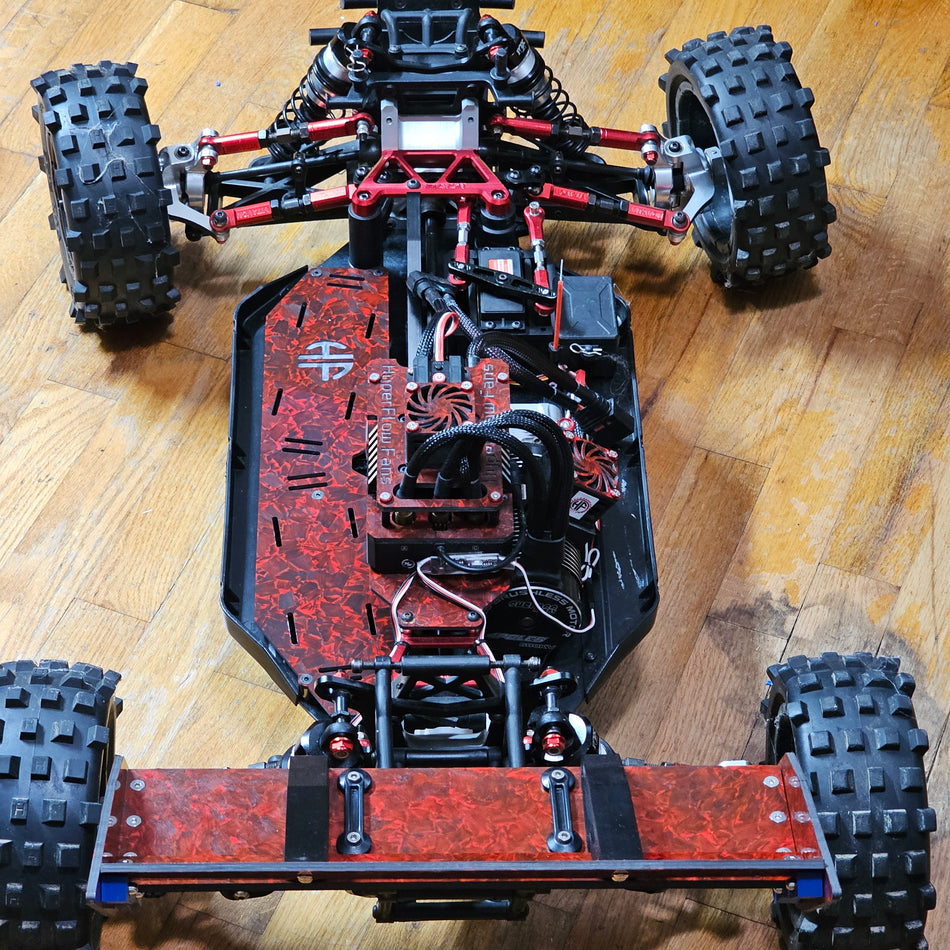 HyperFlow Fans Carbon Fiber Wing for the LOSI DBXLE 2.0