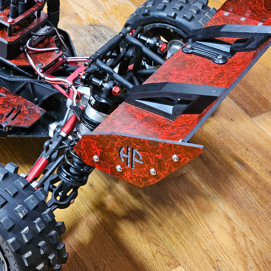 HyperFlow Fans Carbon Fiber Battery Tray for the LOSI DBXLE 2.0