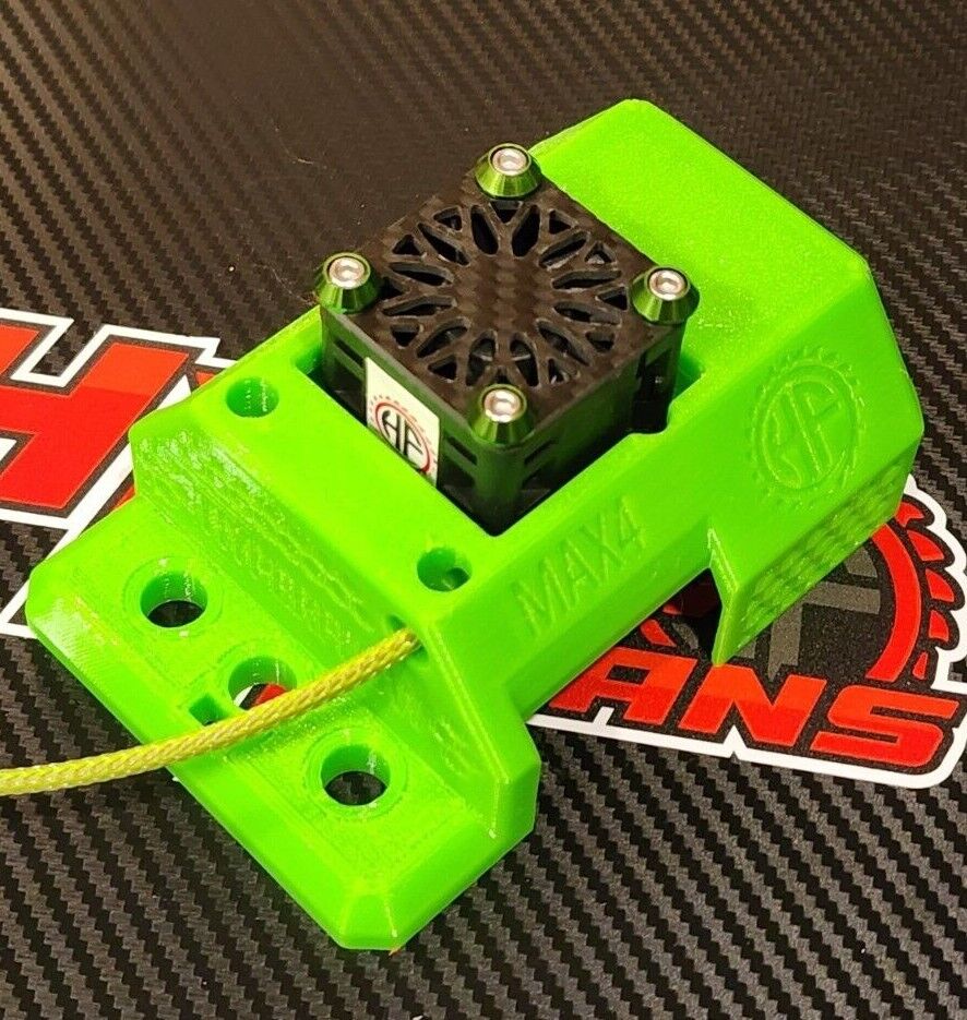 MAX4 HOBBYWING HIGH POWER ALUMINUM RC COOLING FAN MOUNT LOSI 5T 5B DBXLE ARRMA