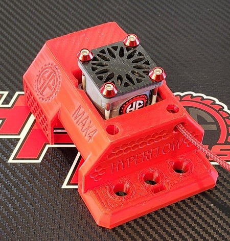 MAX4 HOBBYWING HIGH POWER ALUMINUM RC COOLING FAN MOUNT LOSI 5T 5B DBXLE ARRMA