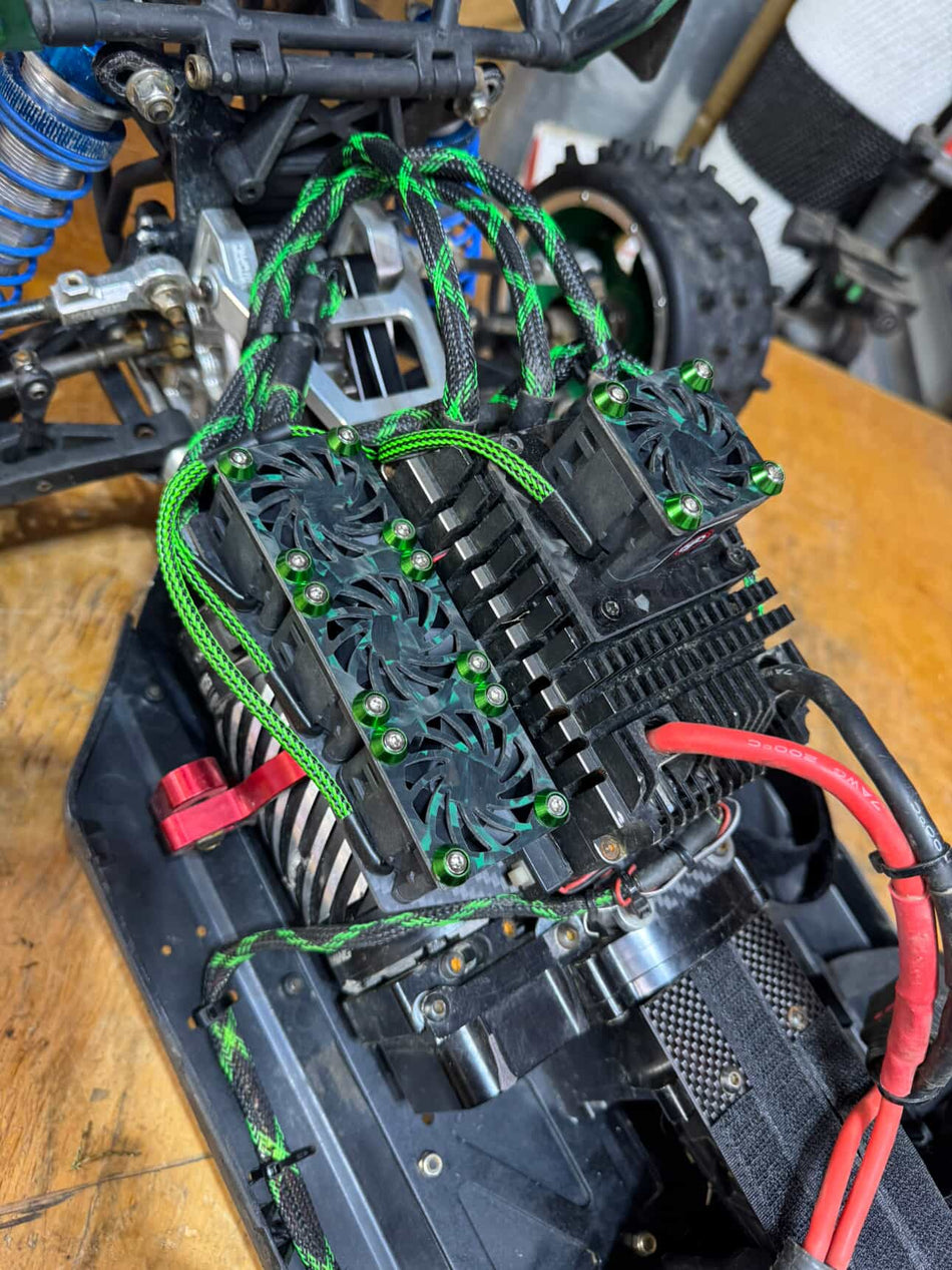 HyperFlow Fans Mad Max20 Carbon Fiber ESC Fan Mount
