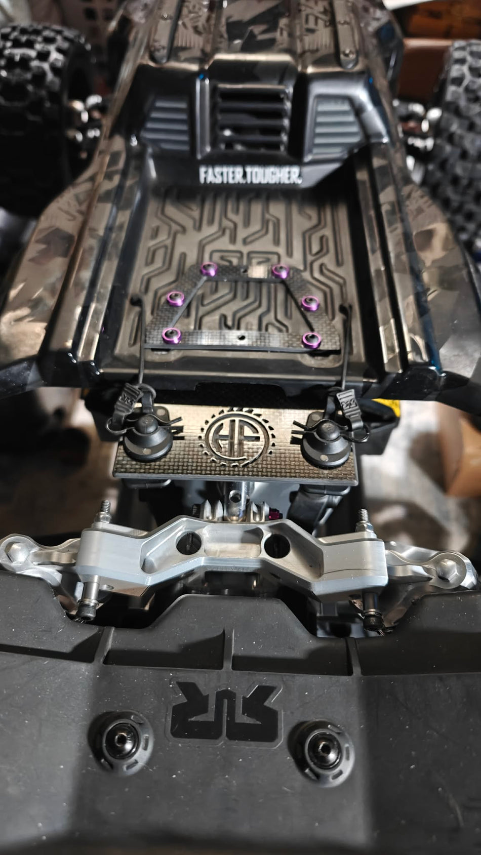 Arrma Kraton 8s M2C Mega XL Conversion Body Extension Plate