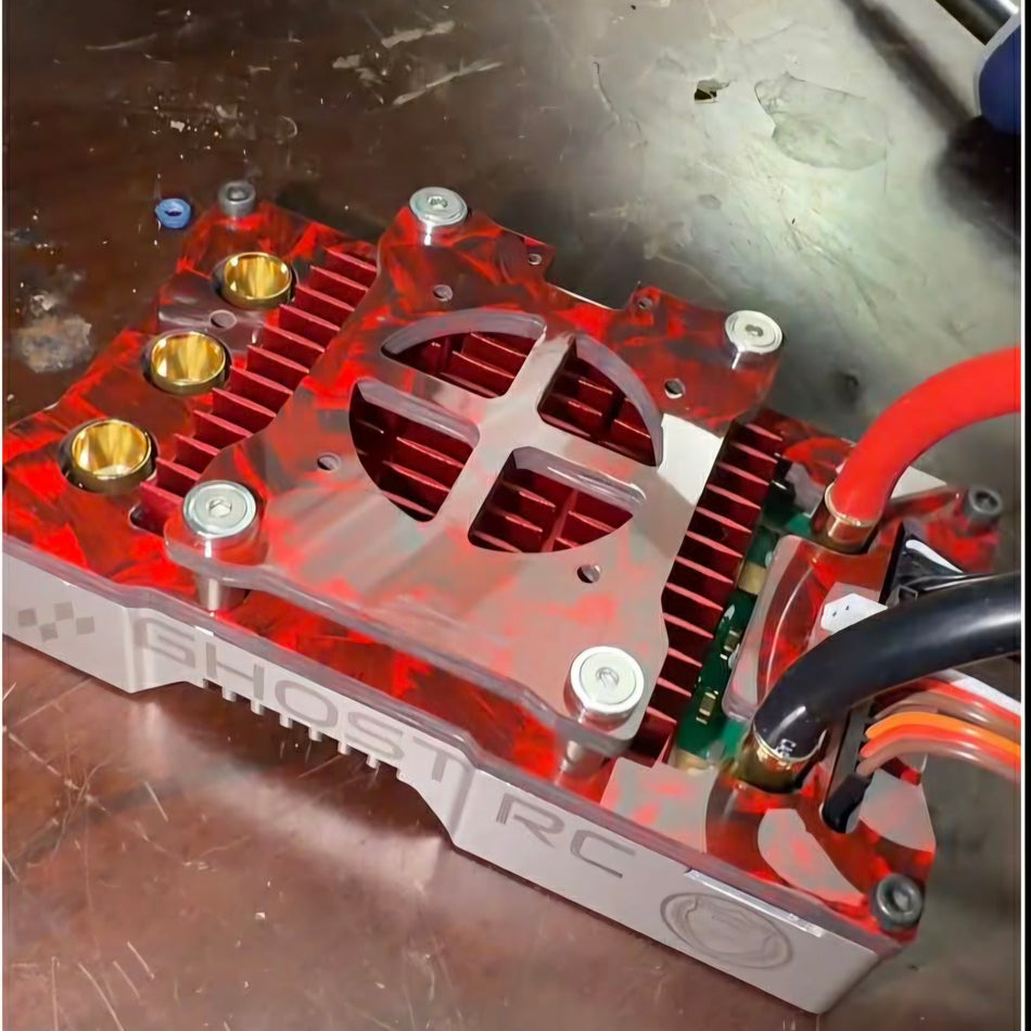 Castle Creations Cobra 5 HV & ACE Carbon Fiber 40mm Fan Mount