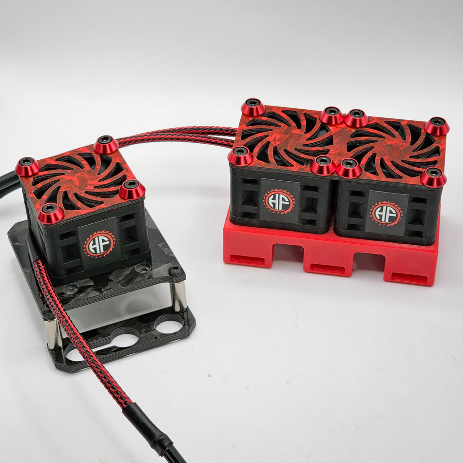 Spectrum Firma 160 Carbon & Twin Motor Fans also compatible with FACTORY ELECTRONICS LOSI DBXLE 2.0 & ARRMA 8S